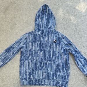 Abercrombie Kids Blue Textured Hoodie
